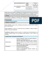 Documento - PROCEDIMIENTO DE FORMACIÓN, COMPETENCIA Y TOMA DE CONCIENCIA