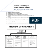 Financial Accounting 4th Edition. Chapter 1 Summary