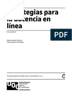 Estrategias para La Docencia en Línea PDF