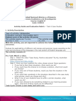 Activity Guide and Evaluation Rubric - Task 6 - Case Studies