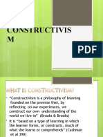 CONSTRUCTIVISM