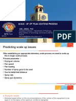 Scale - Up of Film Coating Process