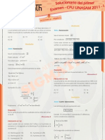 Solucionario 1er Examen ARITMETICA - ALGEBRA - CPU UNASAM 2011