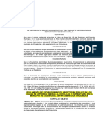 El Infrascrito Secretario Municipal, Del Municipio de Esquipulas, Departamento de Chiquimula