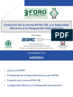 Evolución de La Norma NFPA 70E