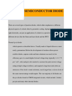 Types of Semiconductor Diode