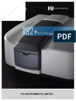 UV/VIS Spectrophotometer: Instruments