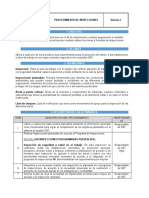 Procedimiento de Inspecciones