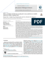 Saudi Journal of Biological Sciences: Mingsan Miao, Mengfan Peng, Zhengwang Zhu, Xiaoli Yan, Zhenzhen Wei, Mengyan Li