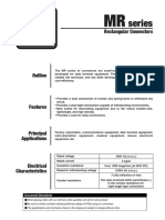MR Series Rectangular Connectors