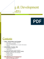 Planning & Development (MIS)