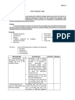 Moira Mae B. Balite BSN 2A: Post Partum Care Definition