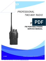 Professional Two-Way Radio: FM P Rtable Radio Service Manual O