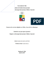 Comercio de Servicios Digitales en Chile, El Caso de Los Videojuegos