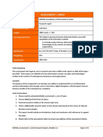 MIS500 Assessment 1 Brief - Essay