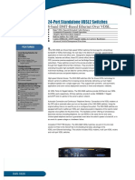 24-Port Standalone VDSL2 Switches: 6-Band DMT-Based Ethernet Over VDSL