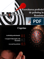 Profesia de Psiholog PDF