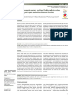 Dispnea Pada Pasien Multipel Fraktur Ekstremitas: Post Open Reduction Internal Fixation