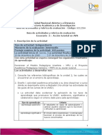 Guia de Actividades y Rúbrica de Evaluación - Escenario2 - Acción Tutorial en AVA PDF