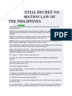 PD 968 - Probation Law