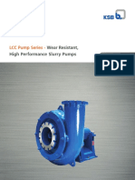 LCC Pump Series - : Wear Resistant, High Performance Slurry Pumps