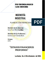 Estados Financieros Proforma