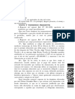 CA - Revoca Resolucion Objecion Alimentos