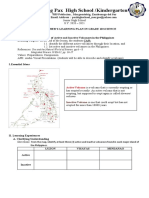 Margosatubig Pax High School /kindergarten, Inc: Teacher'S Learning Plan in Grade 10 Science