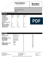 Dual Band Panel Antenna: Electrical