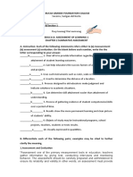 Chapter 2 Summative Assessment of Learning