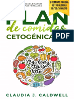 Plan de Comidas Cetogénicas de 30 Días - Semana 1