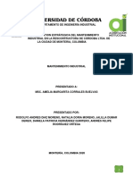 Reconstructora Córdoba Ltda. - Sustentación