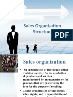 Sales Organisation Structure