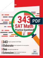 343 SAT Math Practice Questions