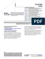 Circuit Note: Dual-Channel Colorimeter With Programmable Gain Transimpedance Amplifiers and Digital Synchronous Detection