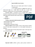 Siguranțe Fuzibile de Joasă Tensiune