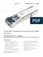 2.5G SFP Transceiver Module With DDM Function