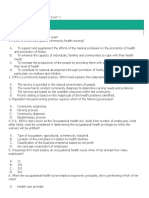 NLE: Community Health Nursing Exam 1: Text Mode