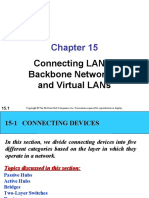 Connecting Lans, Backbone Networks, and Virtual Lans