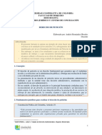 Formato Derecho de Petición Consultorio Jurídico 