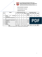 Department of Civil Engineering: BE (Civil) Syllabus Structure