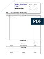 Safe Work Procedure: Trade Entrepreneur Engineering Pte LTD