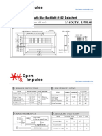 5V LCD With Blue Backlight (1602) Datasheet