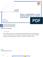 Etude Et Implantation Du Lean Manufacturing