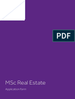 MSC Real Estate Application Form 20200406