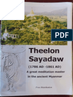 Theelon Sayadaw (1786-1861) - A Great Meditation Master in The Ancient Myanmar - Text PDF