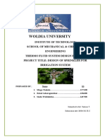 g-1 Thermo Fluid System Design Project