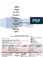 Grade 5 ELA Curriculum