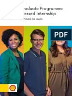 Shell Graduate Programe and Assessed Internship