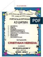 Semanas de Cristhian Heredia